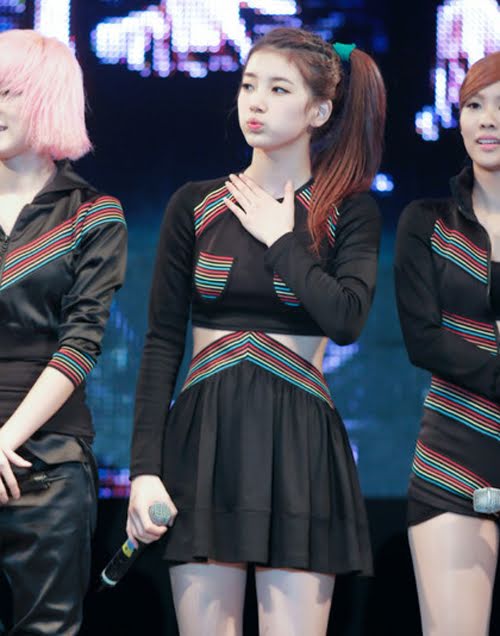 Suzy bae pada awal kariernya. (Foto Korea Boo)