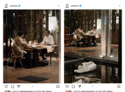 Prabowo Unggah Foto Jokowi Tertawa Saat Makan Malam Berdua