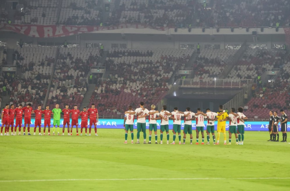 Hasil Babak Pertama Indonesia vs Bangladesh: Mitch Baker Quattrick, Skuad Garuda Unggul Telak 6-1