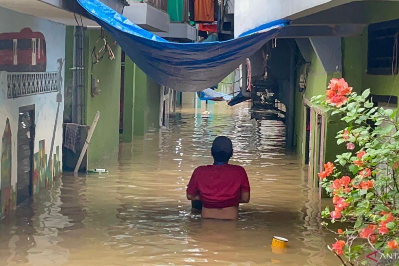 Kamis Pagi, 51 RT di Jakarta Masih Terendam Banjir