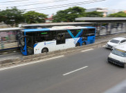 Imbas Aksi Buruh di Patung Kuda, TransJakarta Sesuaikan Layanan Bus