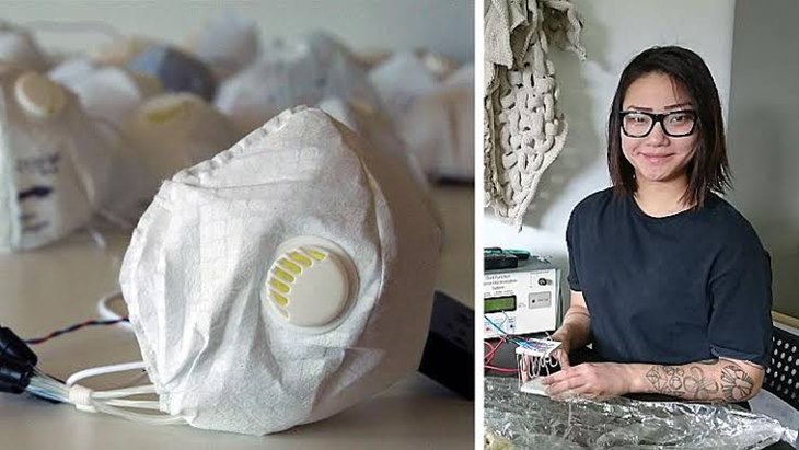 Desainer Denmark Ciptakan Masker yang Bisa Menghancurkan Virus