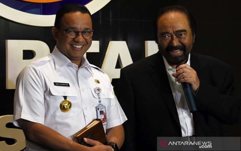   Ditanya Isi Pertemuannya dengan Surya Paloh, Ini Jawaban Anies