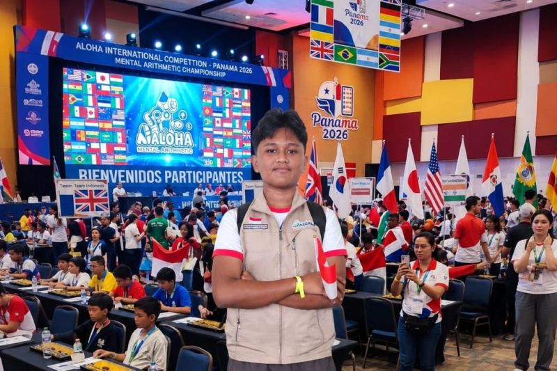 Pelajar Indonesia Juarai Ajang Tahunan Seribu Anak Jenius Uji Kecepatan dan Akurasi Berhitung di Panama