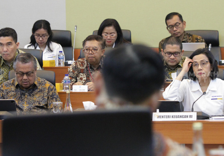 Raker Menkeu dan Gubernur BI Bersama Banggar DPR Bahas Pelaksaan APBN 2024