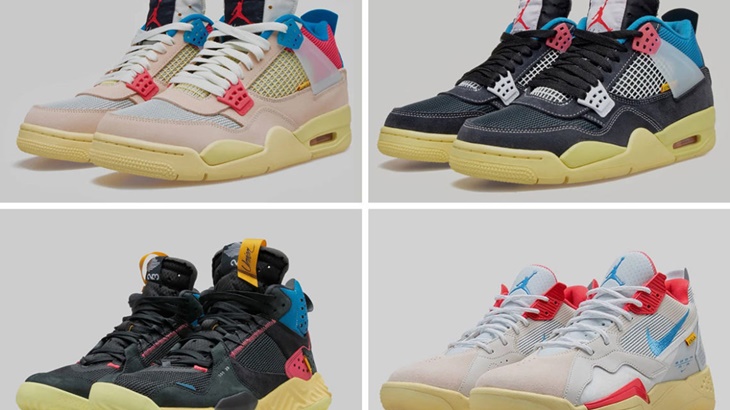 4 Sneakers Kolaborasi LA Union x Jordan Bakal Rilis September 2020