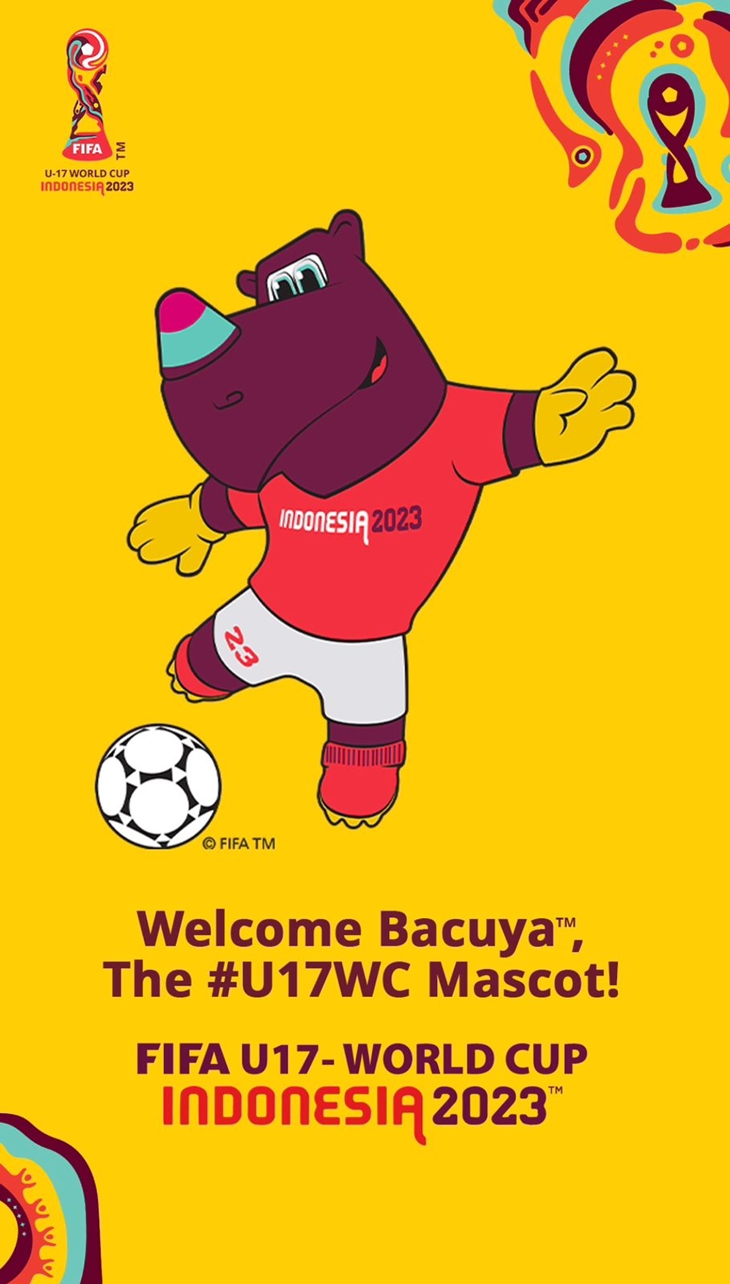 Bacuya, maskot Piala Dunia U-17 2023. (FIFA)