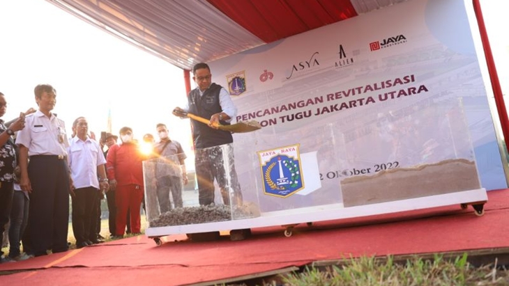 Sebelum Lengser, Anies Titip Pembangunan Stadion Tugu