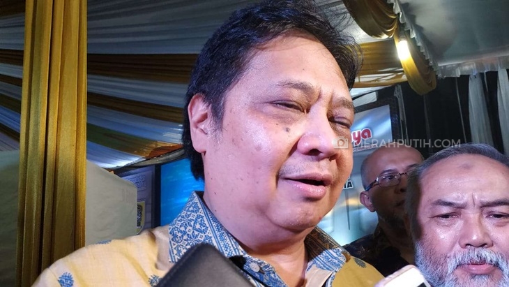 Ketua Umum Golkar, Airlangga Hartarto. (MP/Ismail)