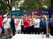 Gelar Pawai Obor, Ketum NOC Optimistis Indonesia Menang di SEA Games 2023