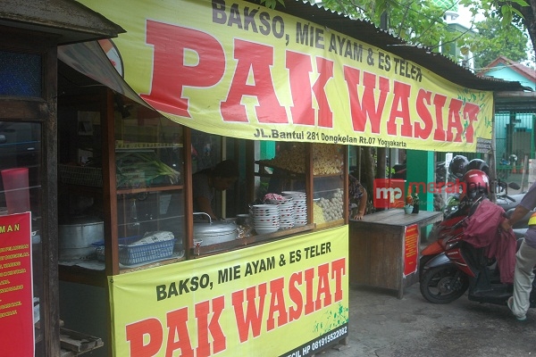 Bakso Pak Wasiat (MP/Fredy wansyah)