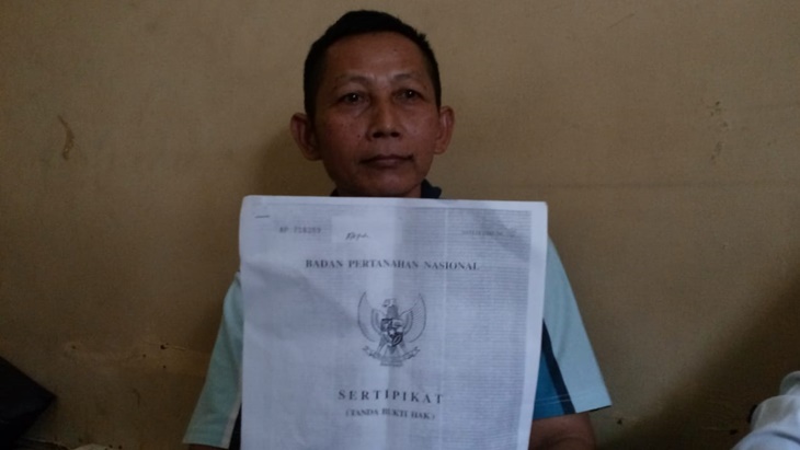 Adik kandung Arpah, Harun. (Ist)