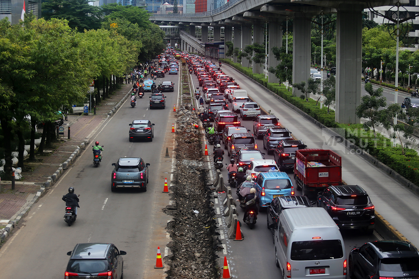 CFD Jakarta Diberlakukan Perdana di Jalan Rasuna Said 10 Mei 2026, Cek Rekayasa Lalu Lintasnya
