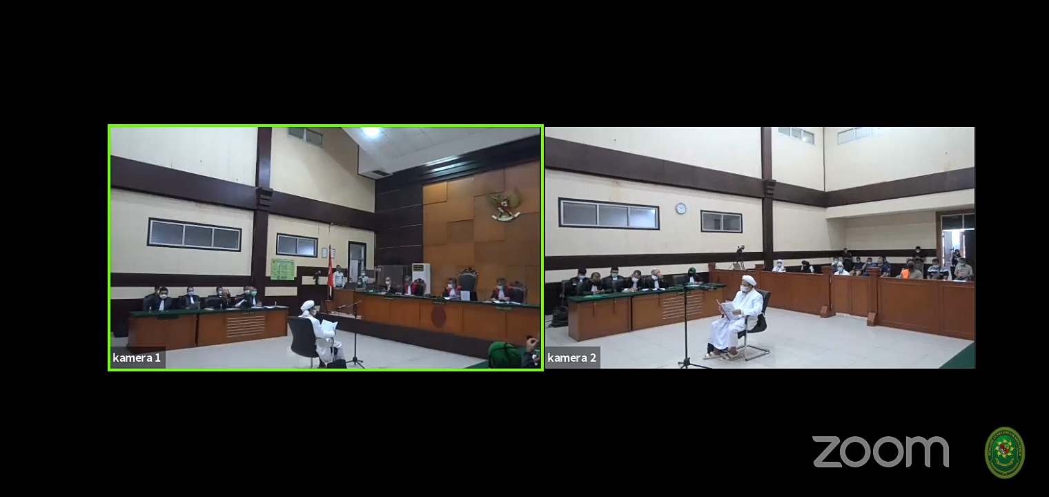 Jaksa Minta Rizieq Shihab tak Salahkan Mahfud soal Kerumunan di Bandara Soetta