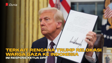 Terkait Rencana Trump Relokasi Warga Gaza ke Indonesia, Ini Respons Ketua DPR