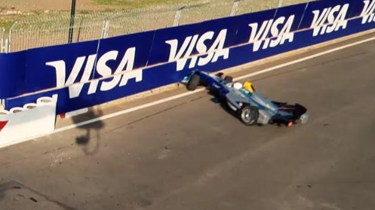 Orlando Bloom Kecelakaan di Formula E