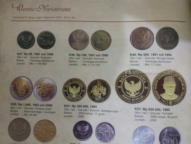 Penjelasan pada katalog (Foto: MP/Muchammad Yani)