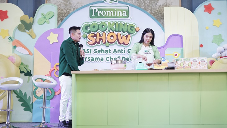 Chef Devina Hermawan Berbagi Menu MPASI bersama Promina