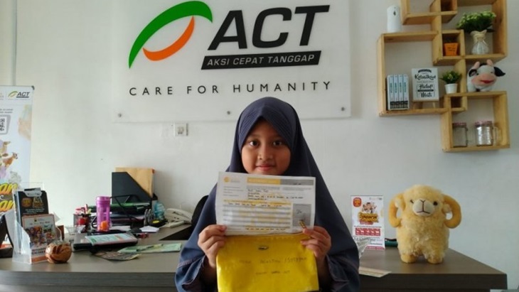 Gania Yumna, Bocah 8 Tahun Asal Minangkabau Berkurban untuk Palestina