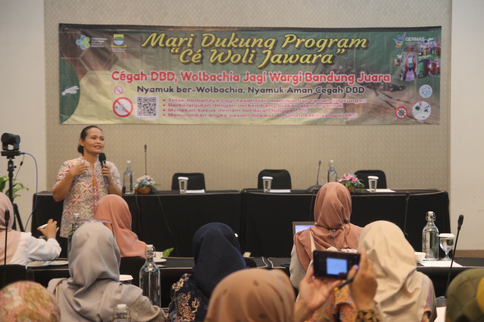 Pemkot Bandung Bikin Pilot Project Inovasi Bakteri Kurangi Kasus DBD