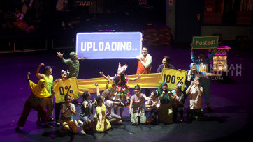 Pementasan Teater Musikal Dangdut Bertajuk Kukejar Kau Sayang 