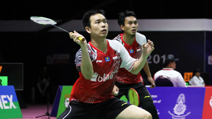 Firman Abdul Kholik Menang, Tim Thomas Indonesia Juara Grup B