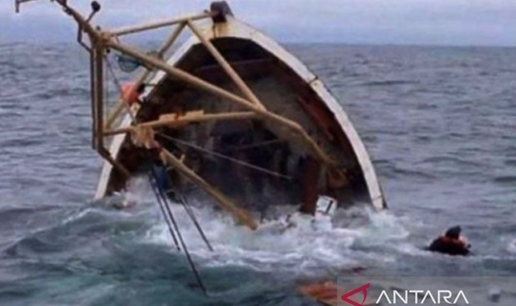Kapal Diawaki 8 WNI Tenggelam di Perairan Jepang