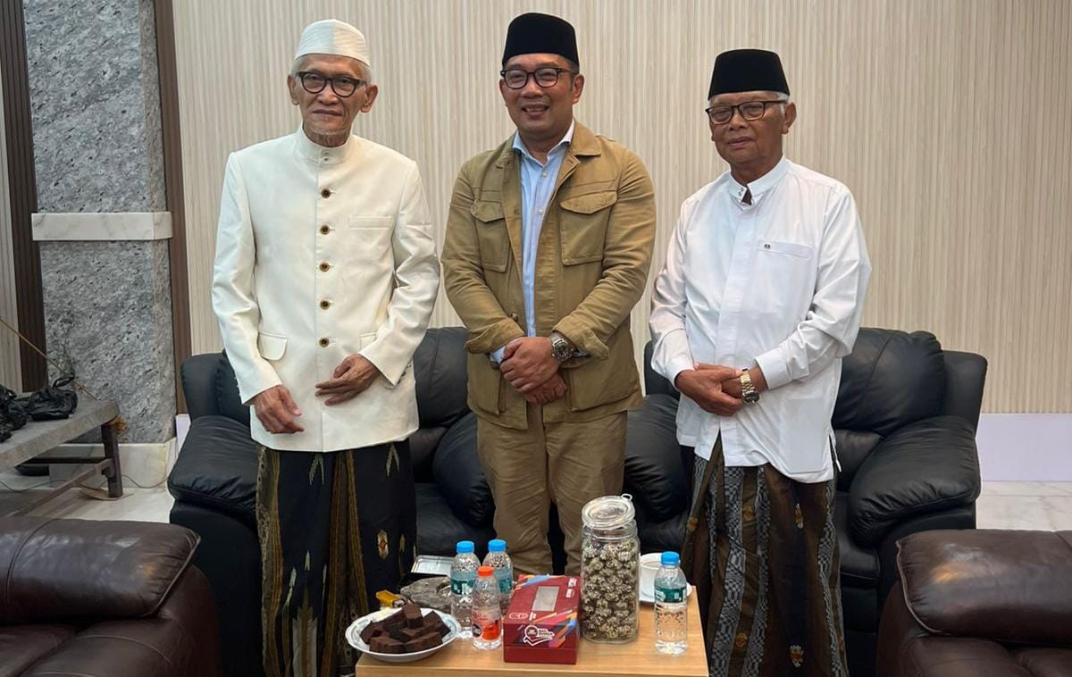 Temui Rais Aam PBNU dan Ketua MUI, Ridwan Kamil Dapat Doa dan Nasihat Jelang Pencoblosan Pilkada