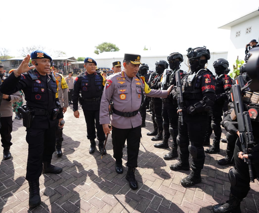 Kapolri Pamer Kamera Canggih Pendeteksi Pelaku Kejahatan di KTT G20