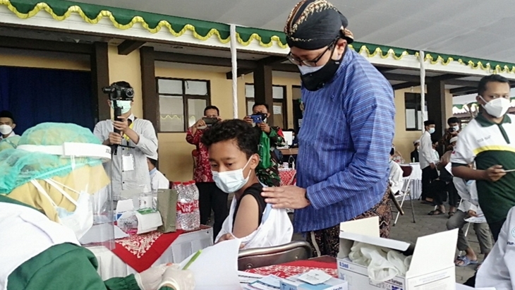 Vaksinasi Anak di Indonesia Belum Mencapai Target