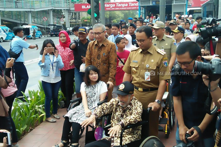 Meski Ada Pelican Crossing, JPO di BI Tak Dirobohkan