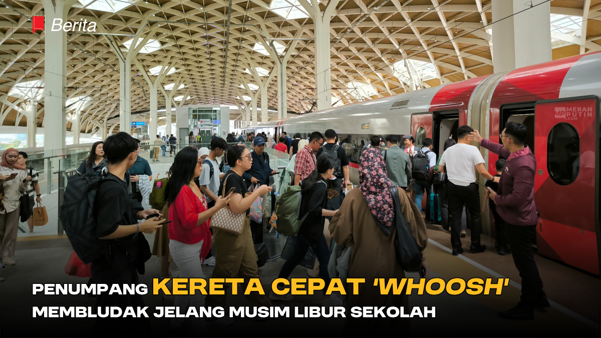 Penumpang Kereta Cepat ‘Whoosh’ Membludak Jelang Musim Libur Sekolah