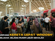 Penumpang Kereta Cepat ‘Whoosh’ Membludak Jelang Musim Libur Sekolah