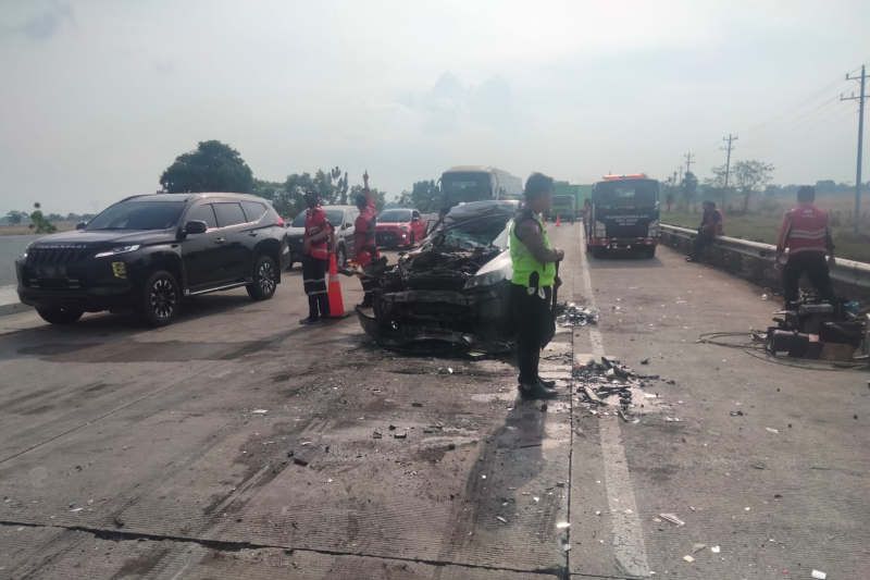 Polisi Selidiki Dugaan Kebakaran Ilalang Pemicu Kecelakaan di Tol Pejagan