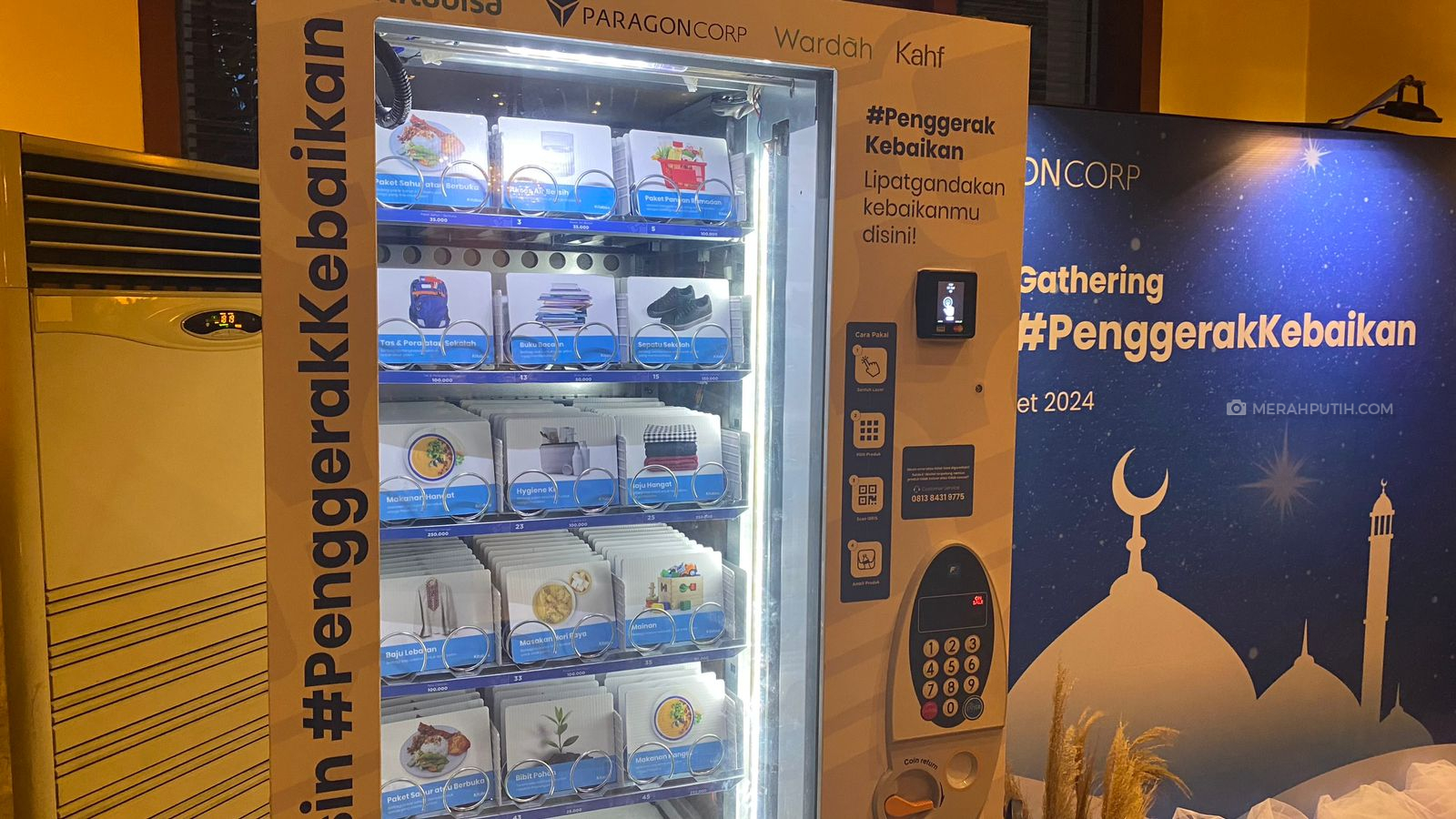 Jadi Penggerak Kebaikan dengan Berbagi lewat Vending Machine