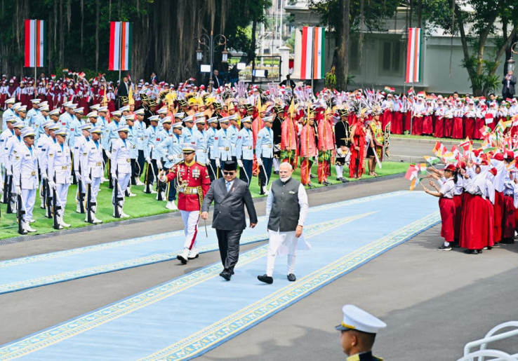 Prabowo dan PM India Narendra Modi Kunjungi Candi Prambanan, Resmikan Revitalisasi hingga Bahas Diplomasi Budaya