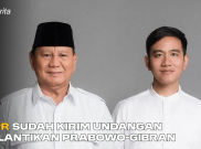 MPR Sudah Kirim Undangan Pelantikan Prabowo-Gibran