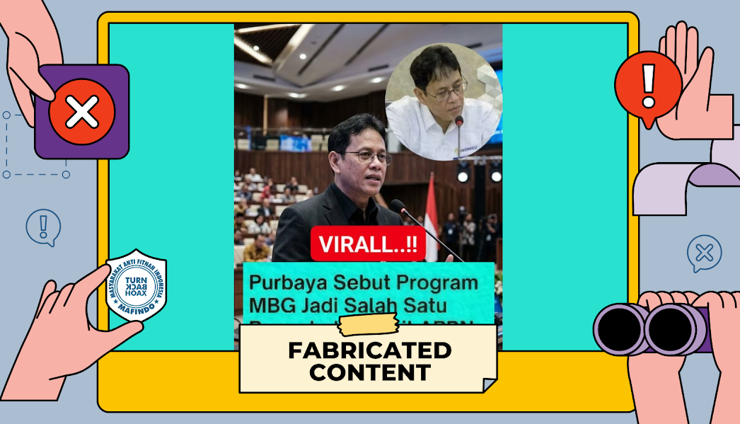 [HOAKS atau FAKTA]: Menkeu Purbaya Sebut MBG Membebani APBN