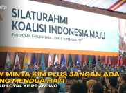 SBY Minta KIM Plus Jangan Ada yang 'Mendua Hati', Tetap Loyal ke Prabowo
