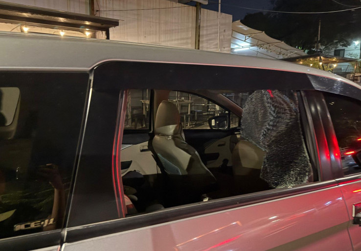 Kendaraan Jurnalis Jadi Sasaran Dugaan Kejahatan Pecah Kaca, Laptop Raib