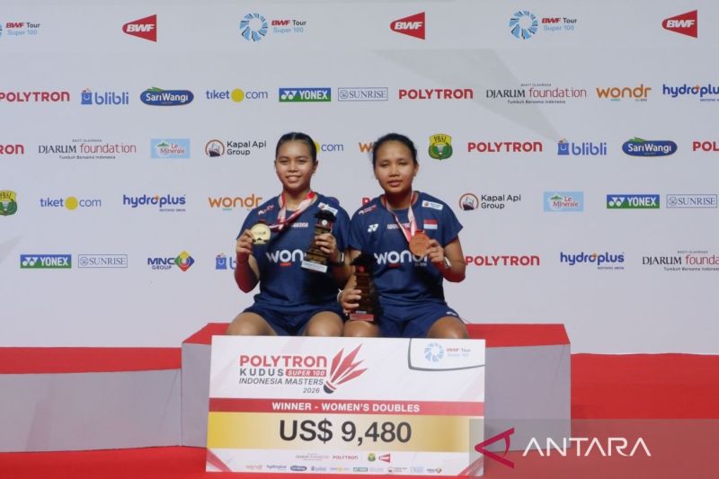 Isyana/Rinjani Juara Indonesia Masters 2026, Bongkar Kunci Sukses Tekuk Wakil Thailand