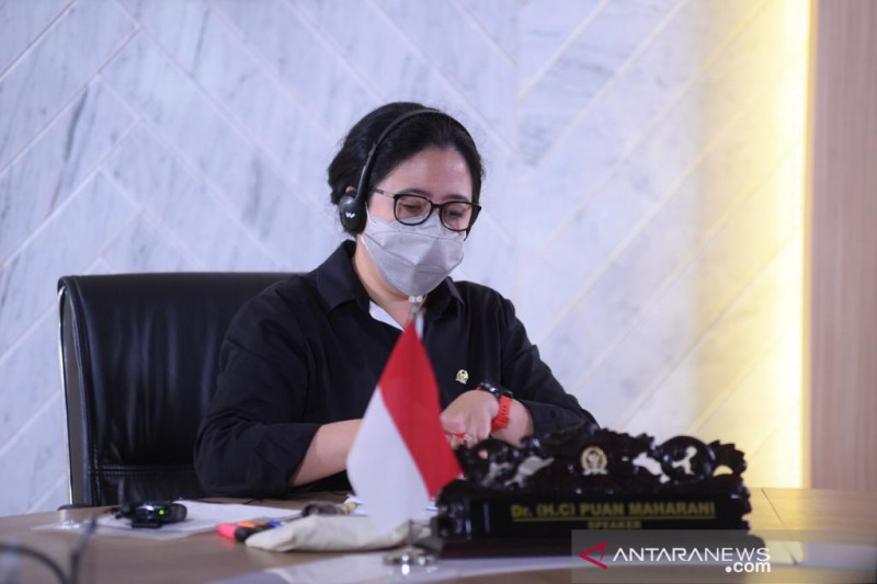 Ketua DPR RI Puan Maharani. ANTARA/HO-DPR RI