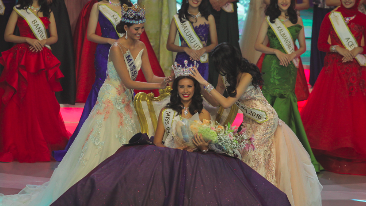 Achintya Nilsen, Gadis Berdarah Norwegia Jadi Miss Indonesia 2017