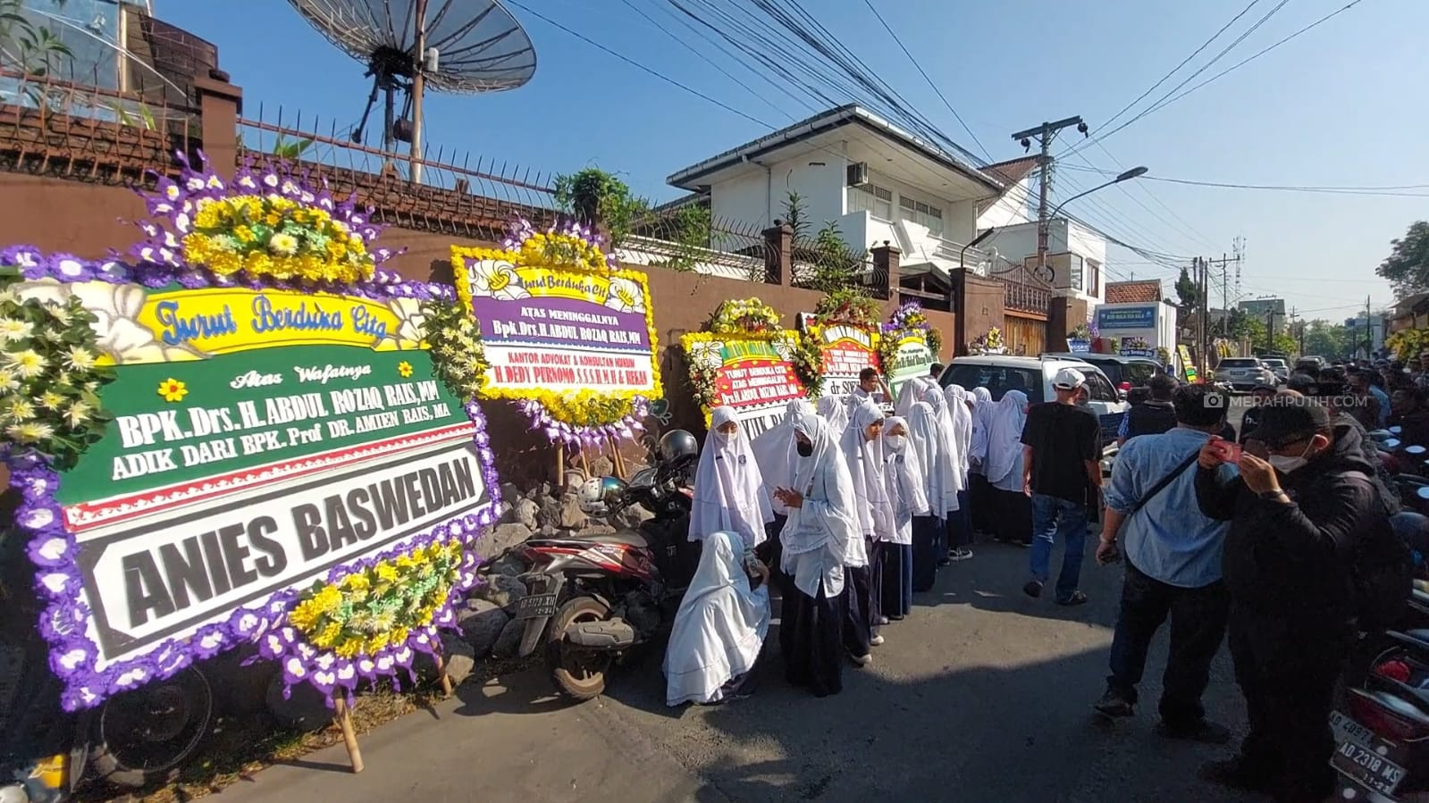 Adik Amien Rais Meninggal Dunia, Anies dan AHY Kirim Karangan Bunga