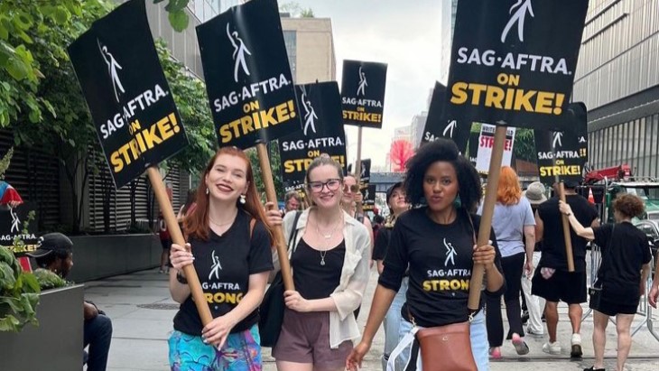Pekerja Seni Peran di Hollywood Mogok Massal