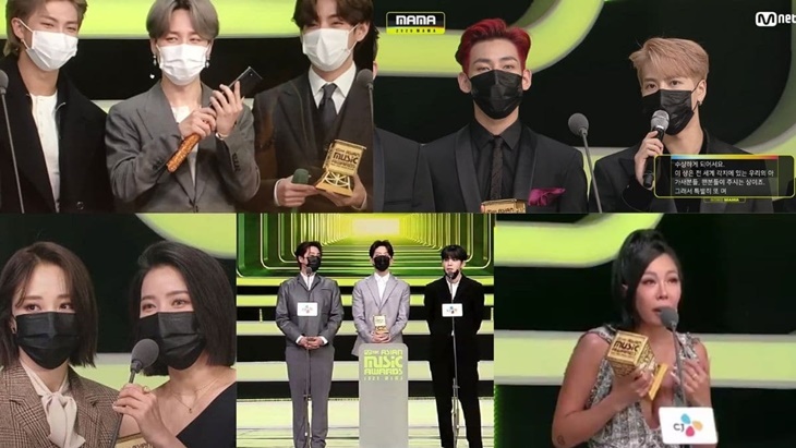 BTS hingga Rizky Febian, Simak Daftar Pemenang MAMA 2020