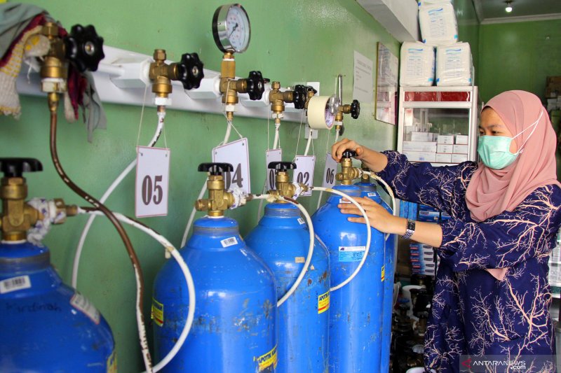 Antisipasi Kelangkaan, Industri Miliki Stok 2.000 Tabung Gas Oksigen Medis