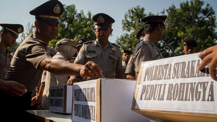 Polresta Surakarta Galang Dana untuk Korban Rohingya