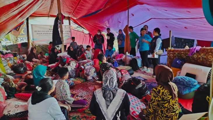 Pengungsi Gempa Cianjur Capai 108.720 Jiwa