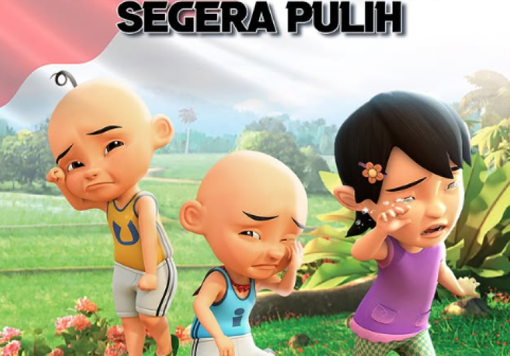 Upin dan Ipin Beri Dukungan Penuh untuk Indonesia: Doa dan Pesan Moral Lewat Karakter Susanti yang Menangis
